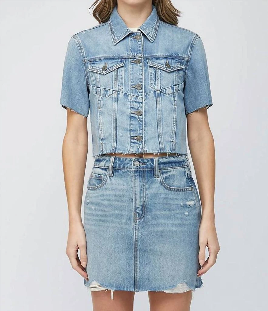HIDDEN Hidden - Short Sleeve Cropped Jacket 1