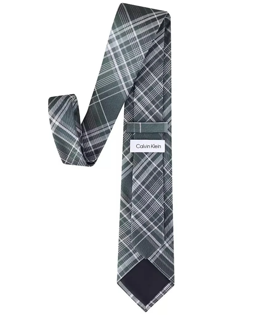Calvin Klein Men's Russel Plaid Tie 3
