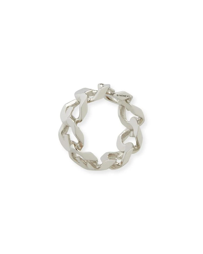 Givenchy Men
s G Chain Ring, Size 7.5-9 2