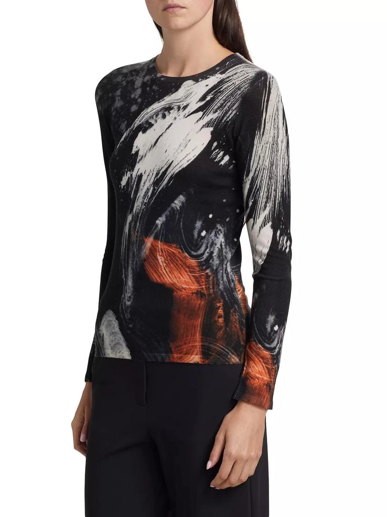 Jason Wu Brushstroke Merino Wool Sweater 4