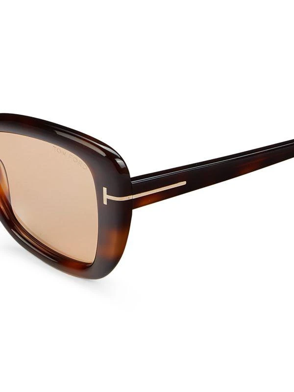 Tom Ford 55MM Oval Sunglasses 3