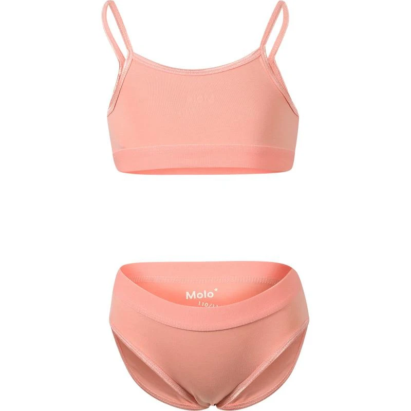 MOLO Tank top and panties set in peach pink 1