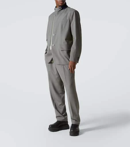 Sacai Leather Chelsea boots 2