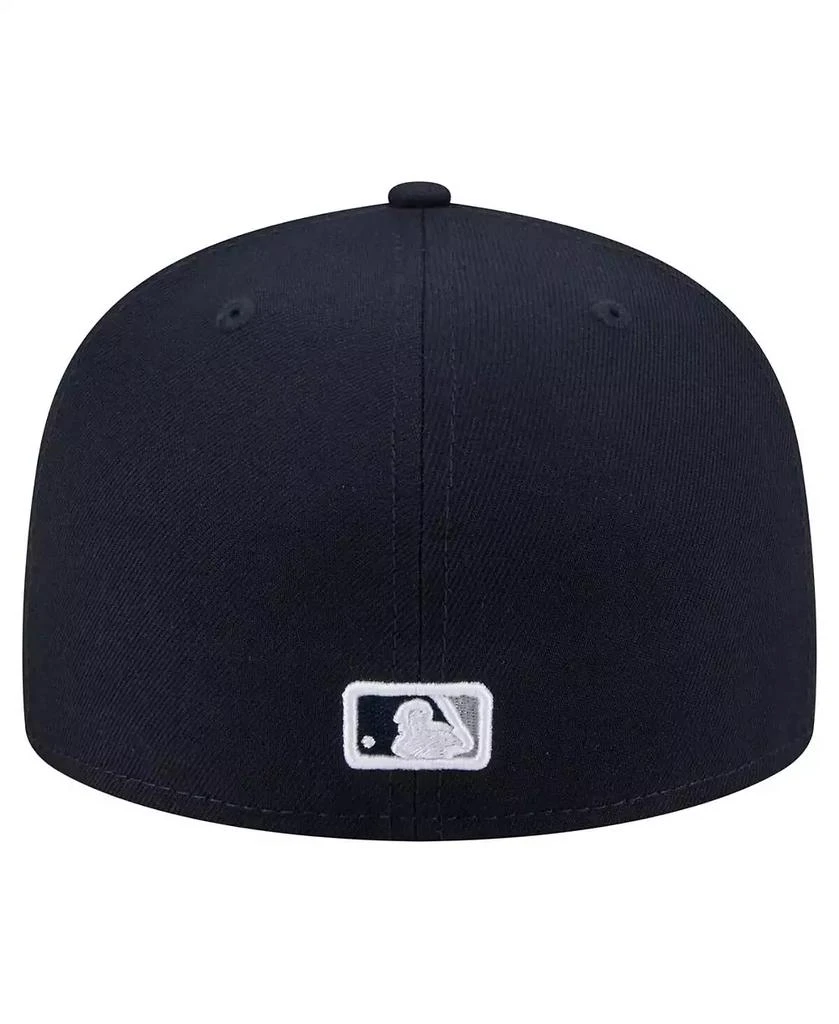 New Era Men's Navy Detroit Tigers Yarn Stitch 59FIFTY Fitted Hat 4