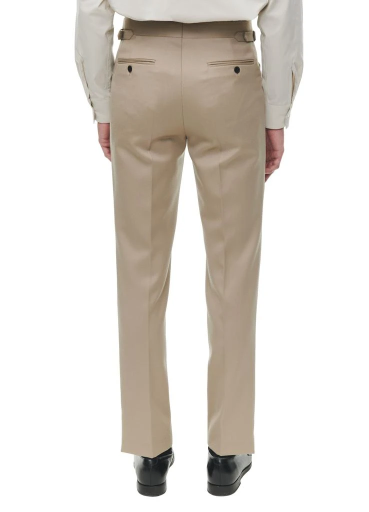 Fursac Virgin wool twill fitted trousers 3
