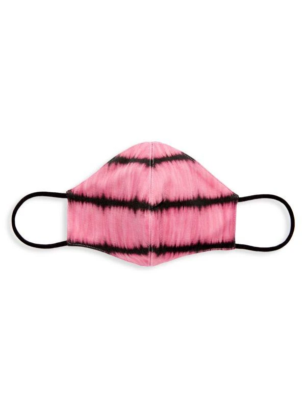 Alice + Olivia Abbi Tie Dye Structured Face Mask 1