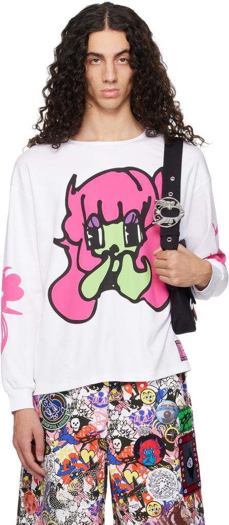 Multicolor Peggy Long Sleeve T-Shirt – On Sale Now with Up Multicolor Peggy Long Sleeve T-Shirt – On Sale Now with Up
