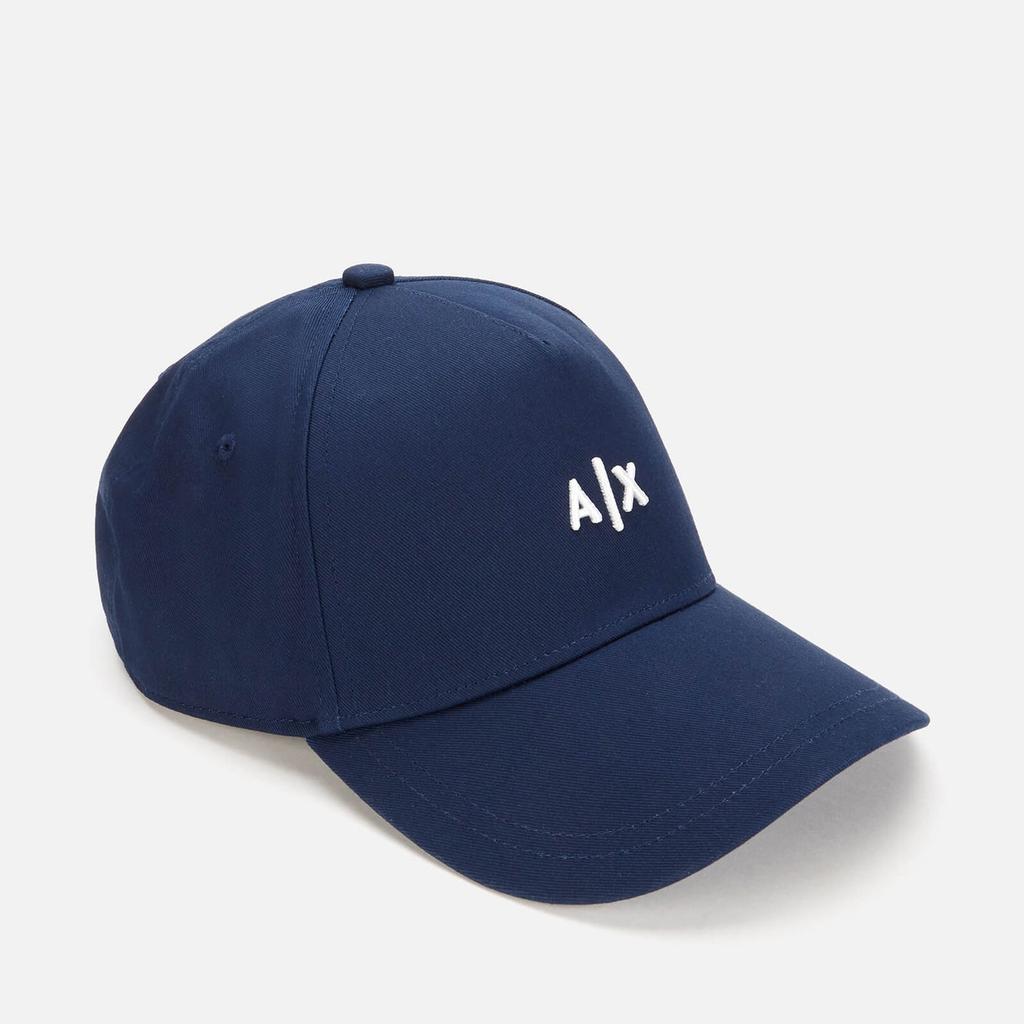 Armani Exchange Armani Exchange Men's Small Ax Logo Cap - Navy
