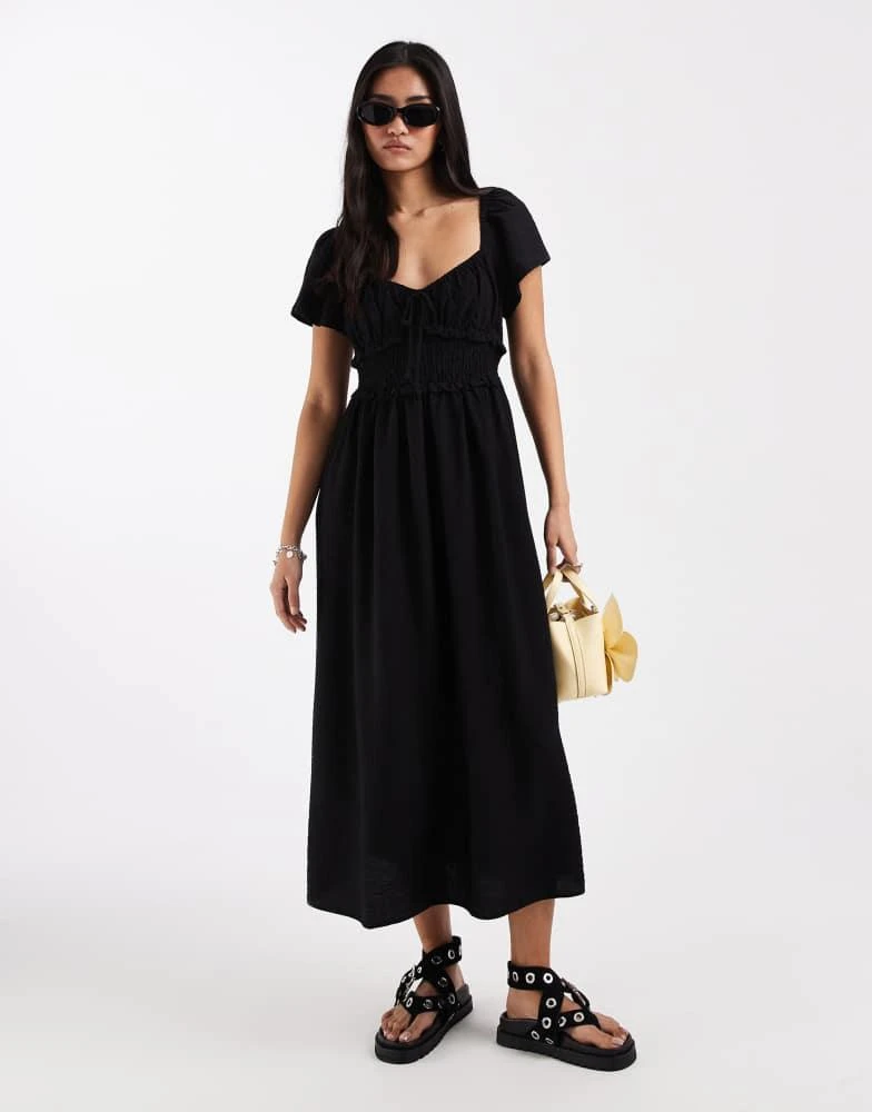 Shop New Look chiffon mini dress in white floral on Sale at BeyondStyle   Get 35% Off New Look chiffon mini dress in white floral with Limited-Time  Flash Deals, Exclusive Discounts, and