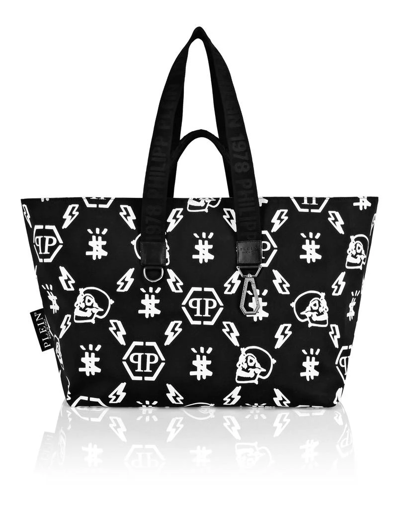 Philipp Plein Nylon Tote Bag Monogram 5