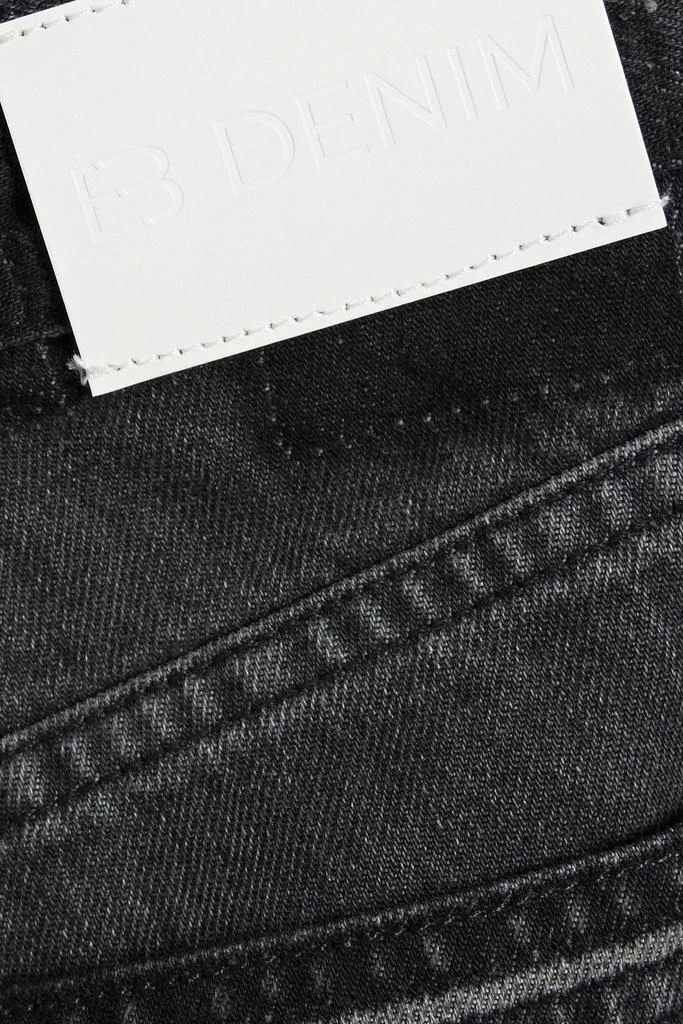 EB DENIM Unraveled Two high-rise straight-leg jeans 4