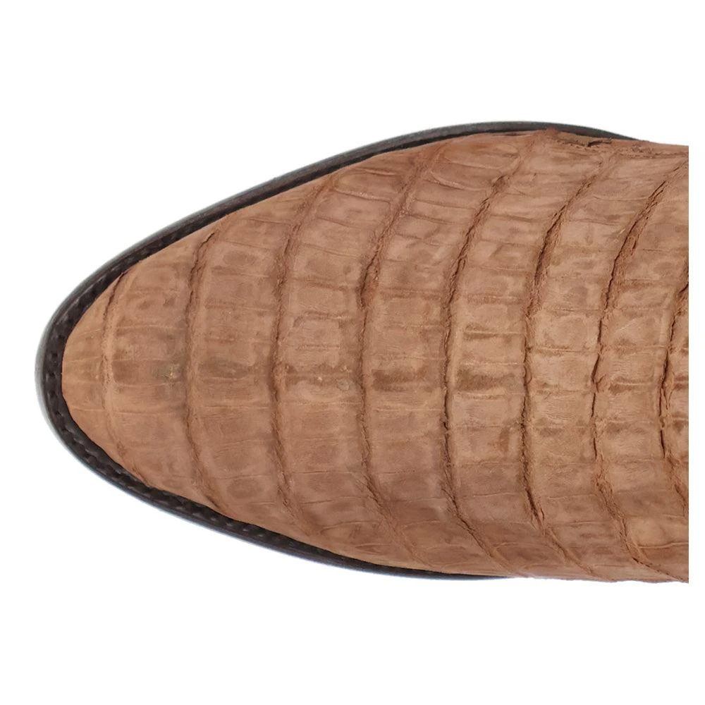 Dan Post Boots Makara Caiman Round Toe Pull On Cowboy Boots 4