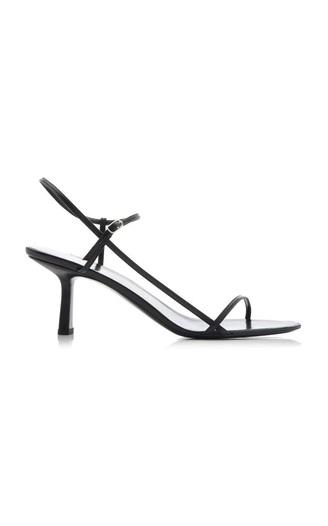 The Row The Row - Bare Leather Sandals - Black - IT 37 - Moda Operandi 1