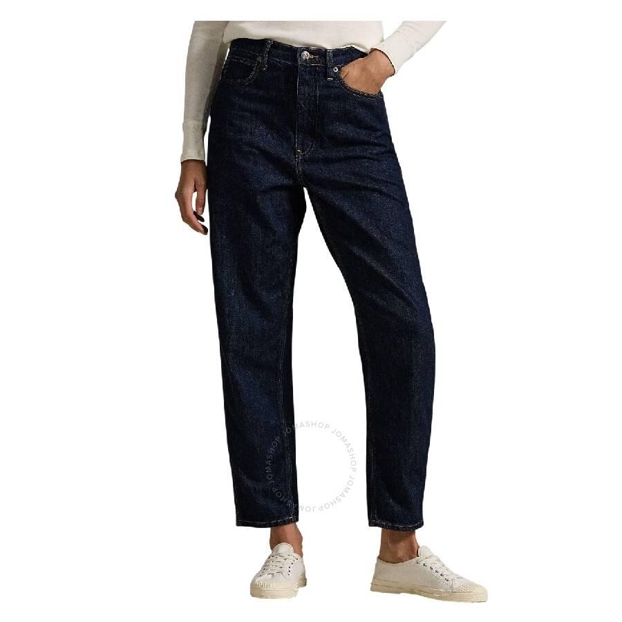 Ralph Lauren Logo-Patch Cotton Denim Jeans