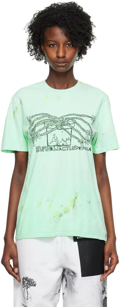 WESTFALL Green 'Euphorbia' T-Shirt 1