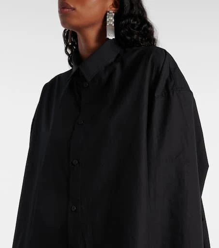 Balenciaga Suspended cotton shirt dress 4