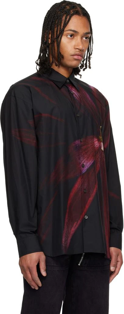 Dries Van Noten Black Loose Cotton Shirt 2