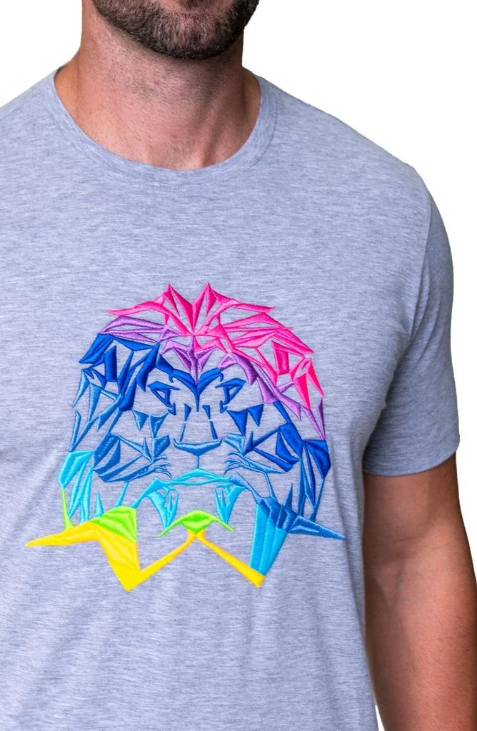 Maceoo Neon Cotton Stretch Graphic T-Shirt 4