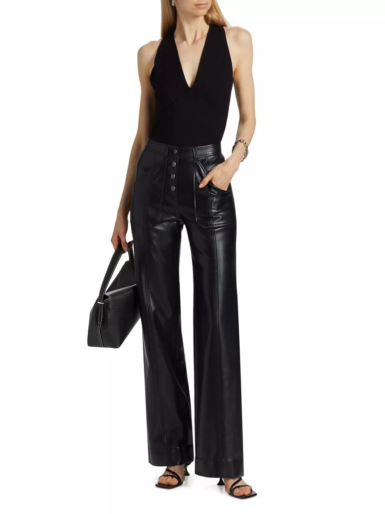 Reformation Bowie Knit V-Neck Top 2