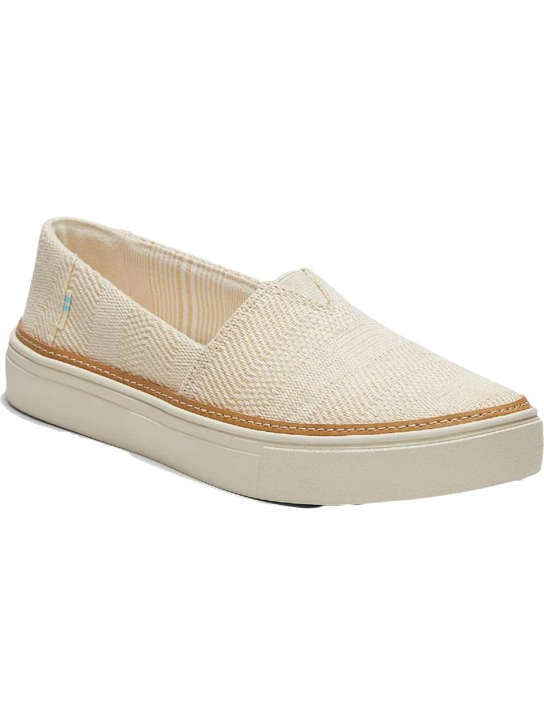 TOMS Parker Womens Woven Slip On Slip-On Sneakers 1