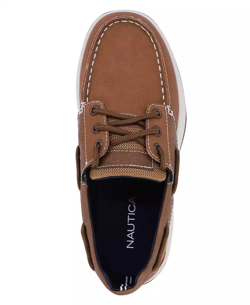 Nautica Big Boys Slip-On Boat Shoe with Decorative Laces 3