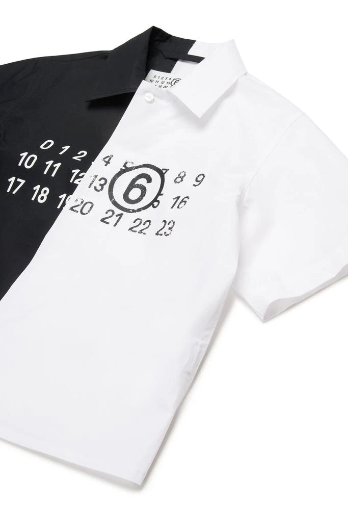 MM6 MM6 Maison Margiela Kids Colorblock Short-Sleeved Shirt 3