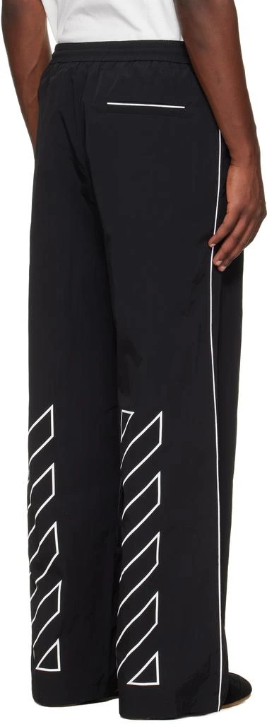 Off-White Black Lion Nylon Track Pants 3