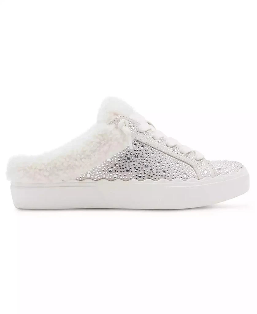 Anne Klein Women's Courage Cozy Lace Up Mule Sneakers 6