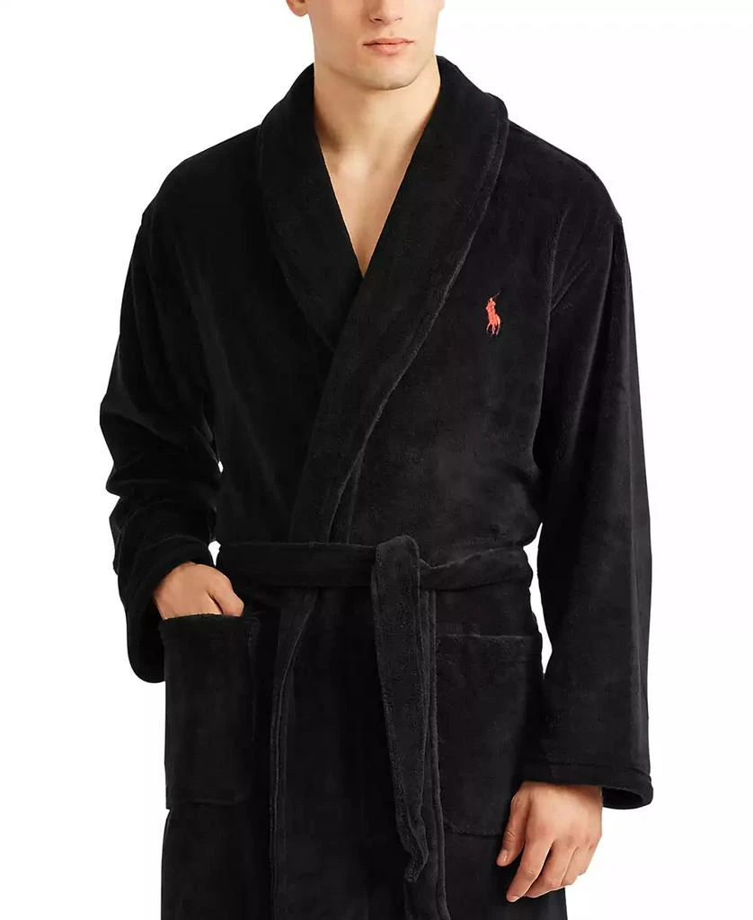 Polo Ralph Lauren Men's Microfiber Plush Robe 3