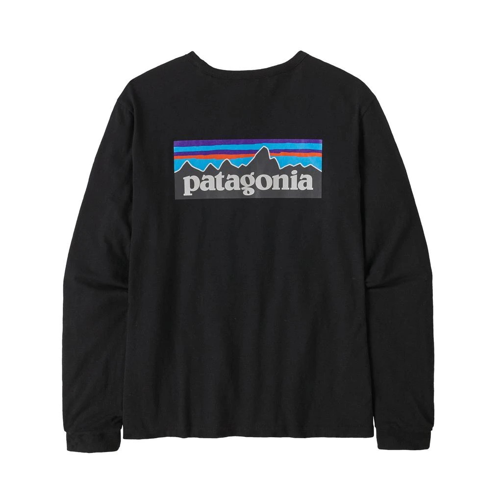 Patagonia Patagonia Long-Sleeved P-6 Logo Responsibili-Tee Shirt - Women's 1