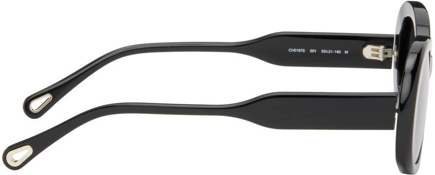 Chloé Black Oval Sunglasses 2