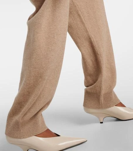 Stella McCartney High-rise cashmere and wool sweatpants 5