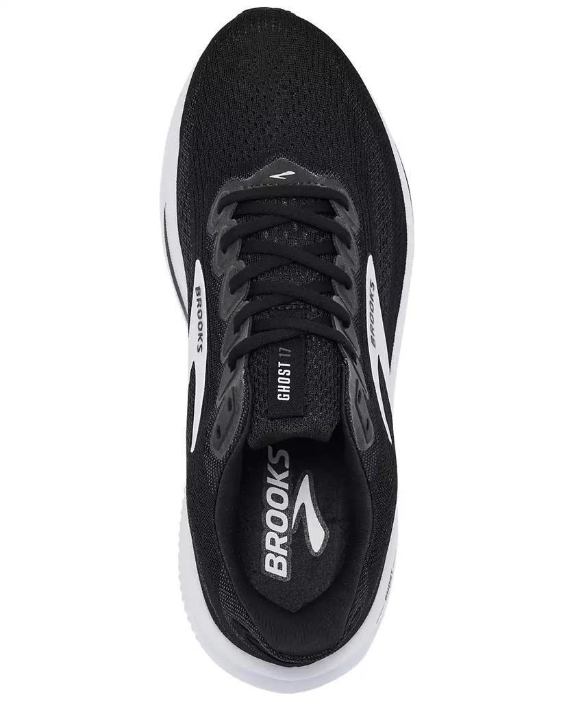 Brooks Men's Ghost 17 Wide-Width Running Sneakers from Finish Line 5