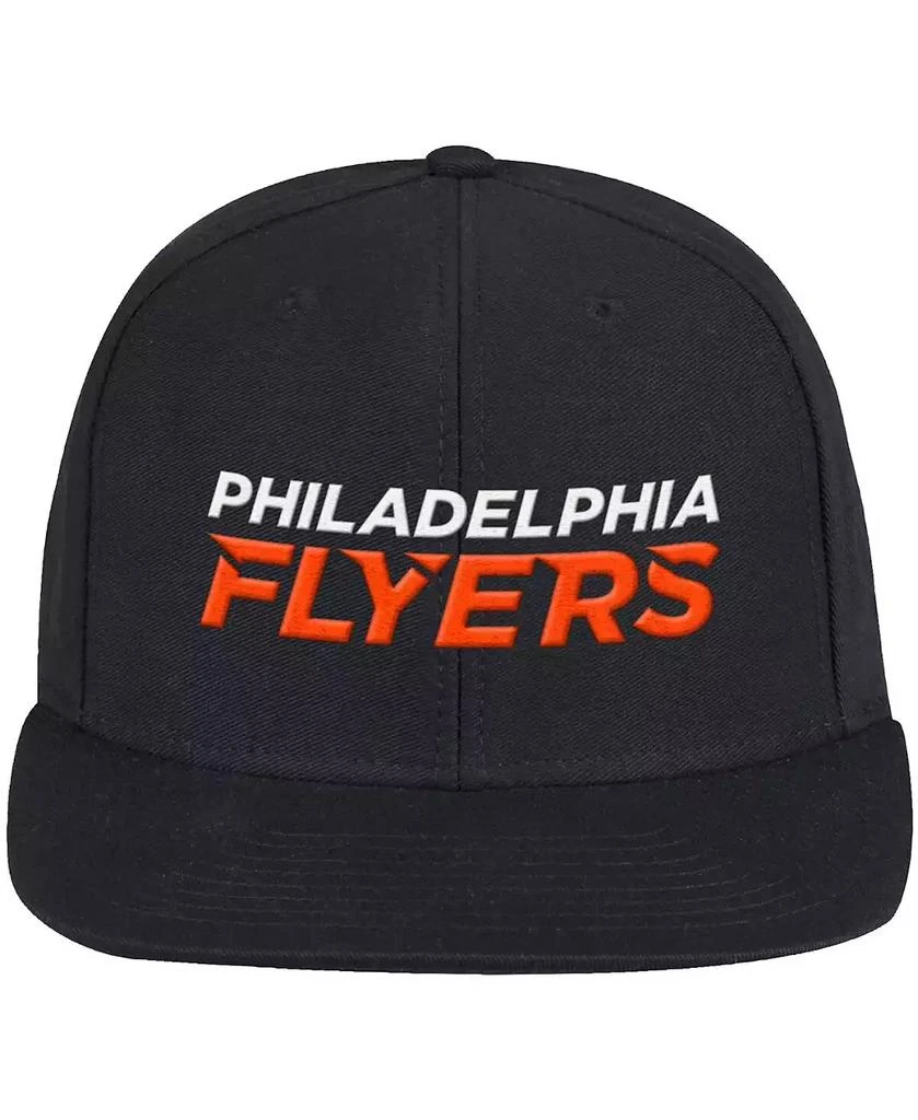 Adidas Men's Black Philadelphia Flyers Snapback Hat 2