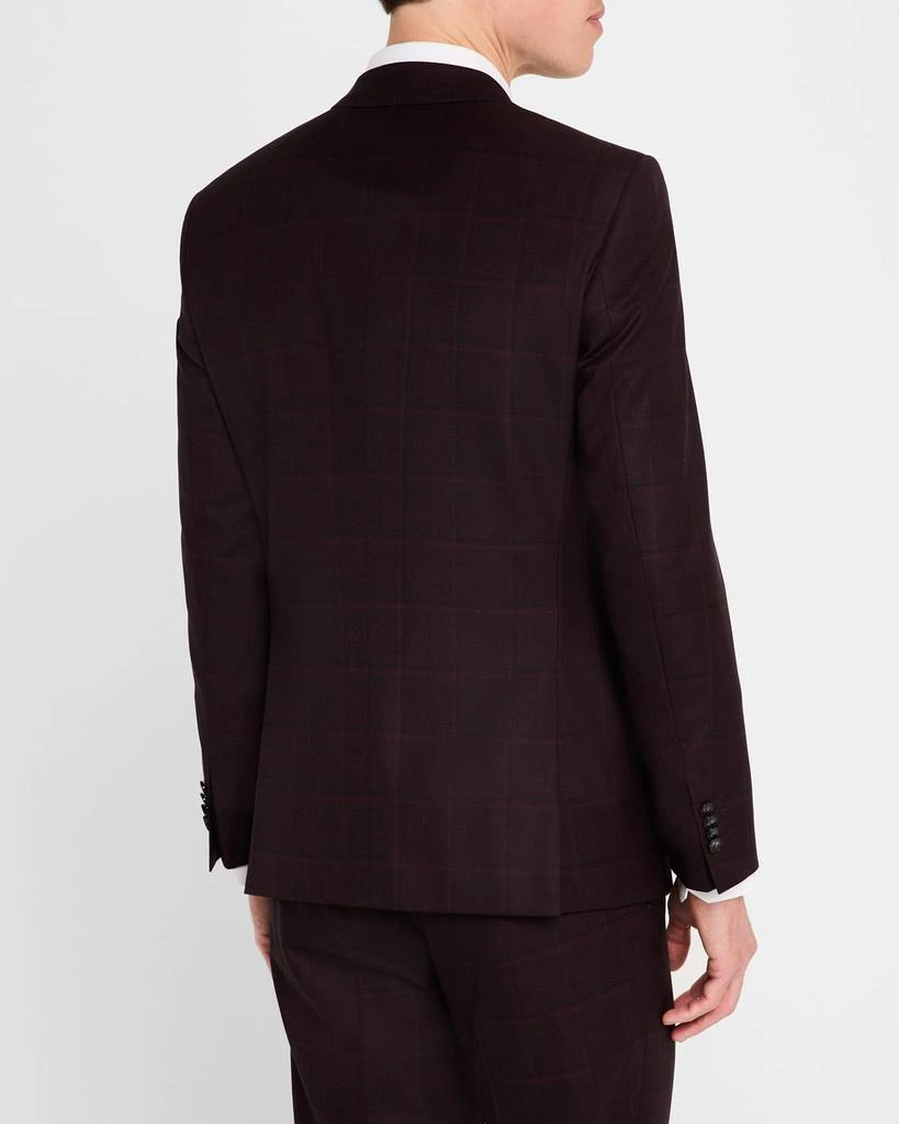 Hugo Boss Men's Huge Wool Check Slim-Fit Suit 5