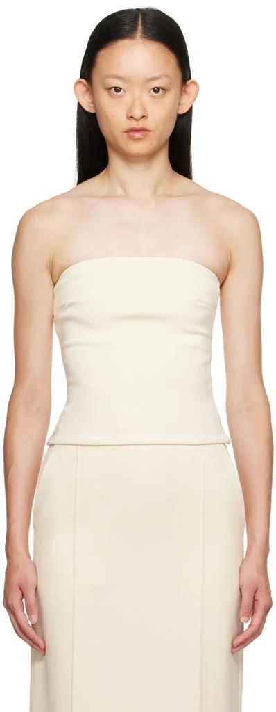 Esse Studios Beige Straight Neck Camisole 1
