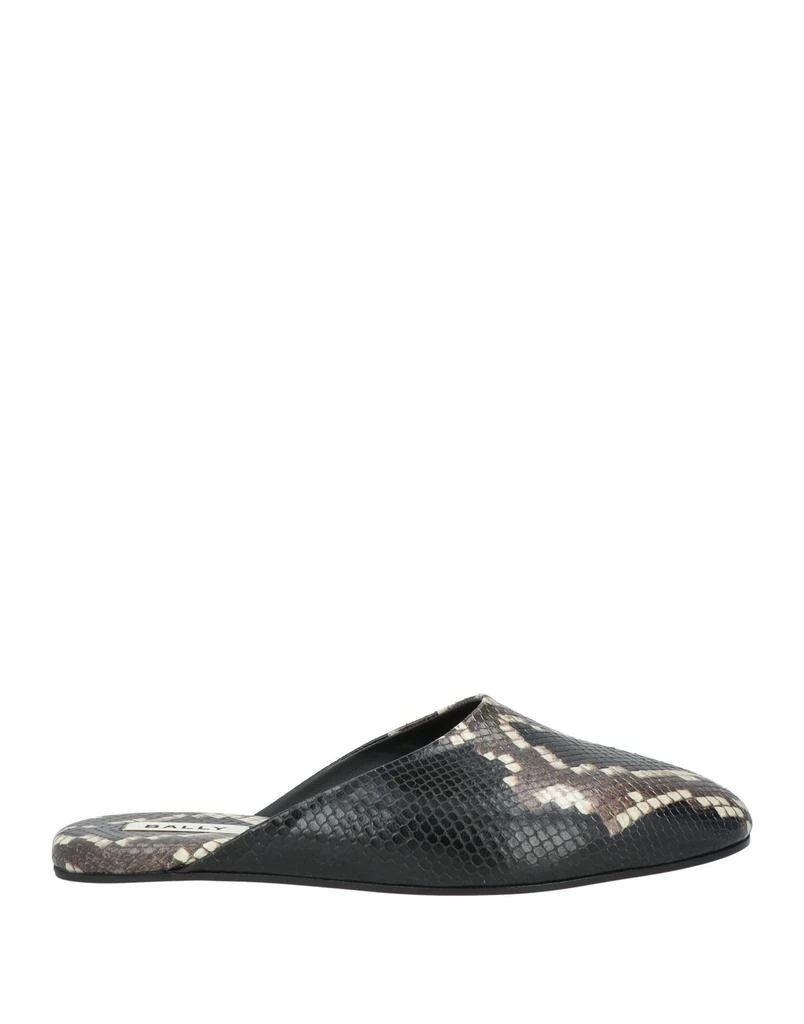NEW BALLY men\'s simon 6234034 rubber sandals in black logo Bally Simon 6234034 Men main image 4
