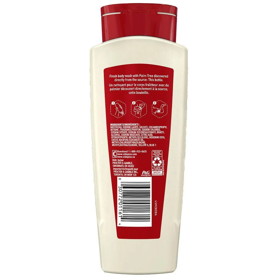 Old Spice Men's Body Wash, 24/7 Shower Fresh Fiji 3