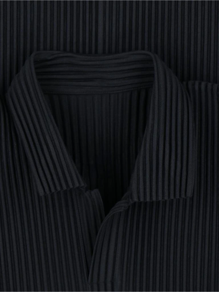 Homme Plissé Issey Miyake Homme Plissé Issey Miyake Short-Sleeved Pleated Polo Shirt 3