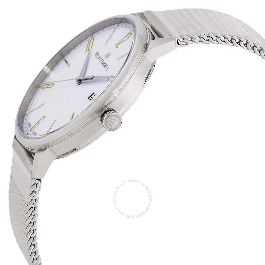 Maurice Lacroix Eliros Quartz White Dial Unisex Watch EL1118-SS00S-120-D 2