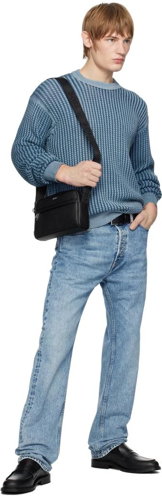 Hugo Boss Black Logo-Engraved Buckle Belt 3