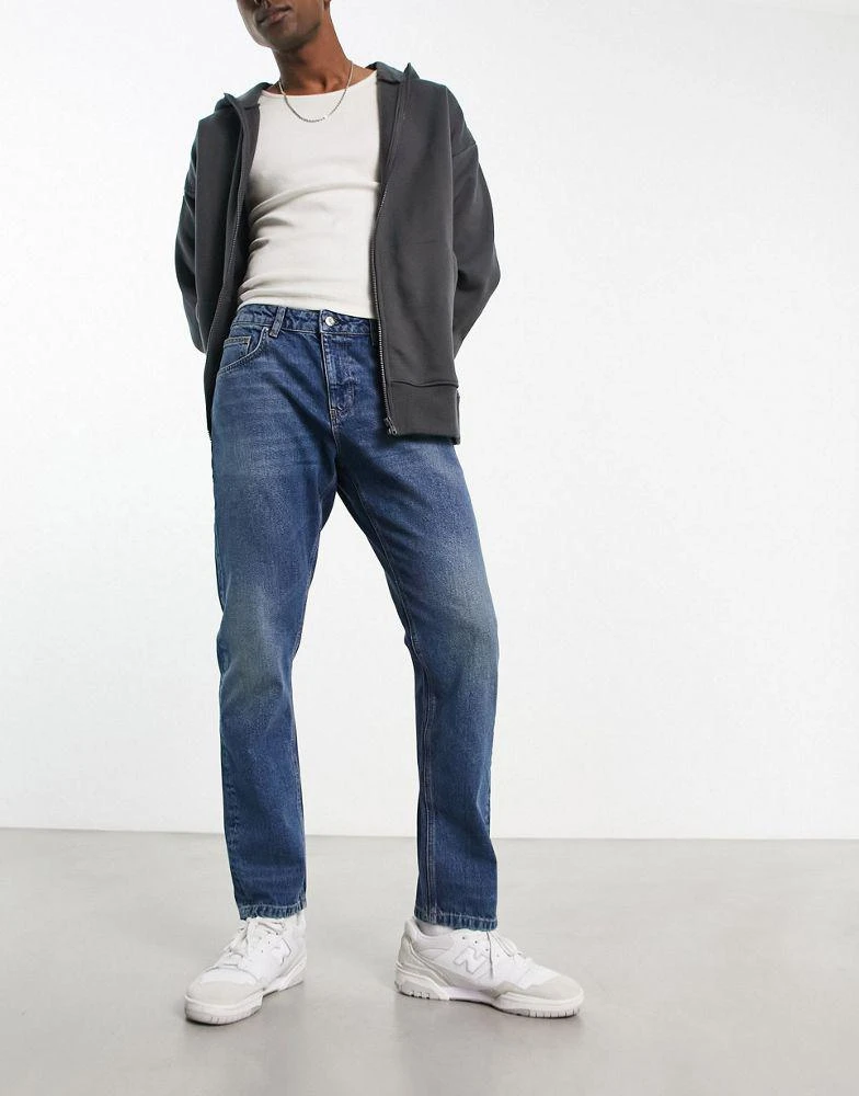 ASOS ASOS DESIGN slim jeans in dark wash 1