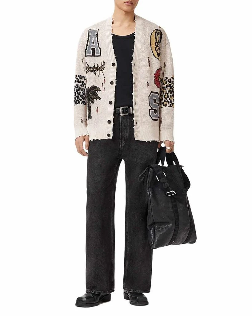 ALL SAINTS Foxx Graphic Cardigan 3