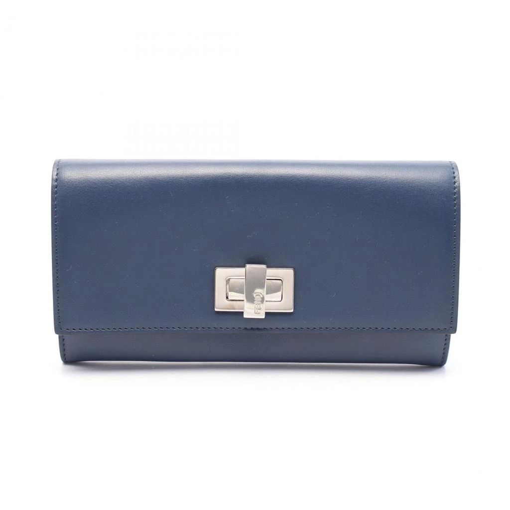 Fendi Leather Long Wallet (Bi-Fold) (Pre-Owned) 1