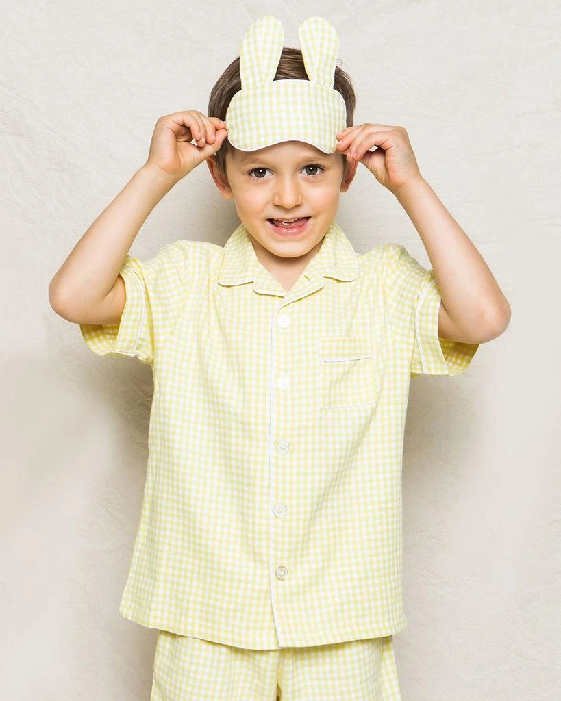 Petite Plume Unisex Gingham Classic Pajama Shorts Set - Baby, Little Kid, Big Kid 4