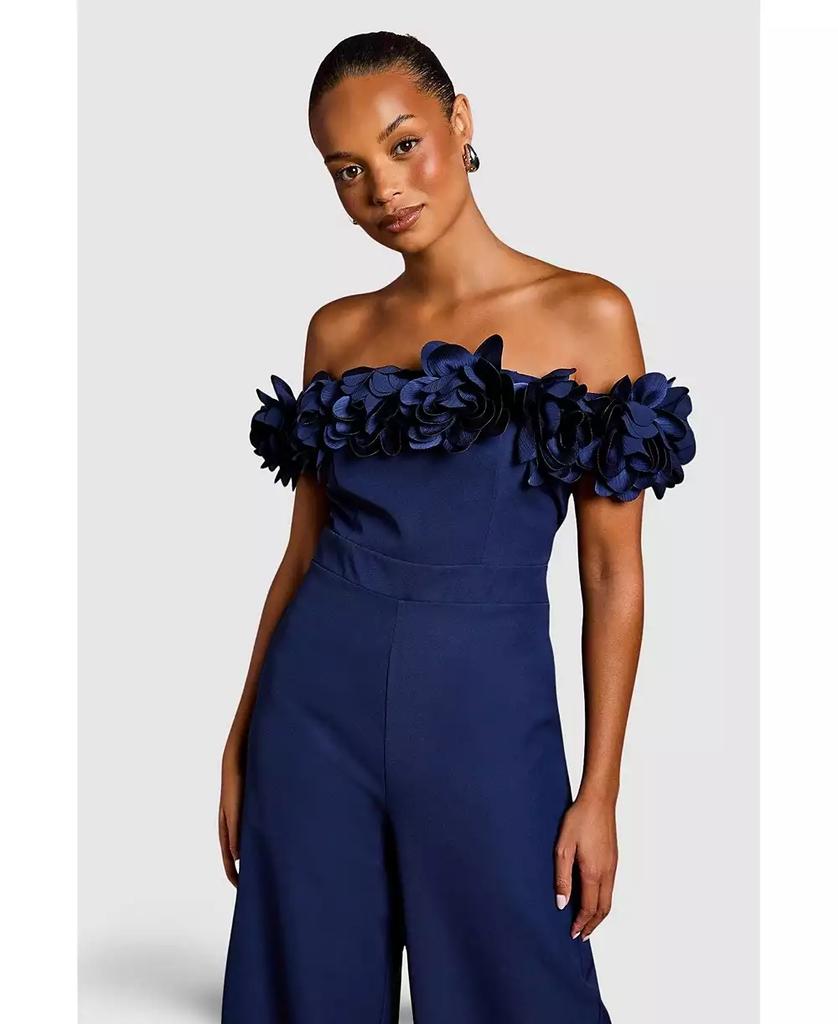 Coast Women's 3D Flower Bardot Jumpsuit