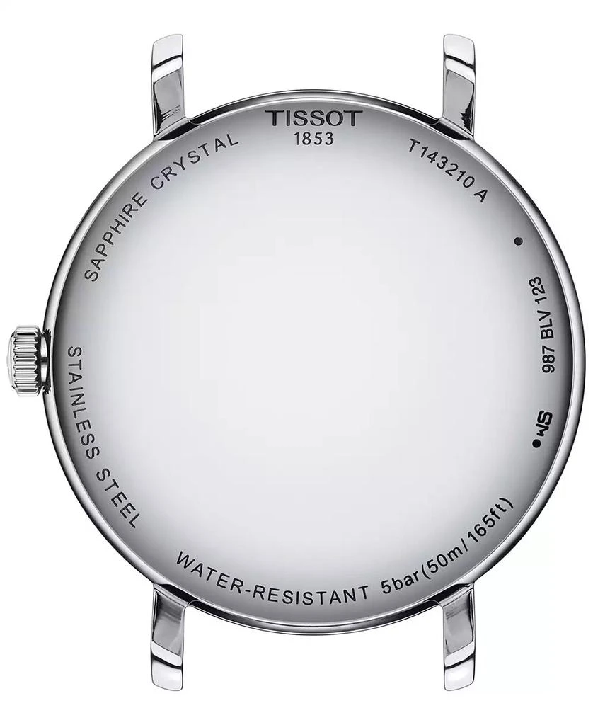 Tissot Women's Swiss Everytime Stainless Steel Mesh Bracelet Watch 34mm 3