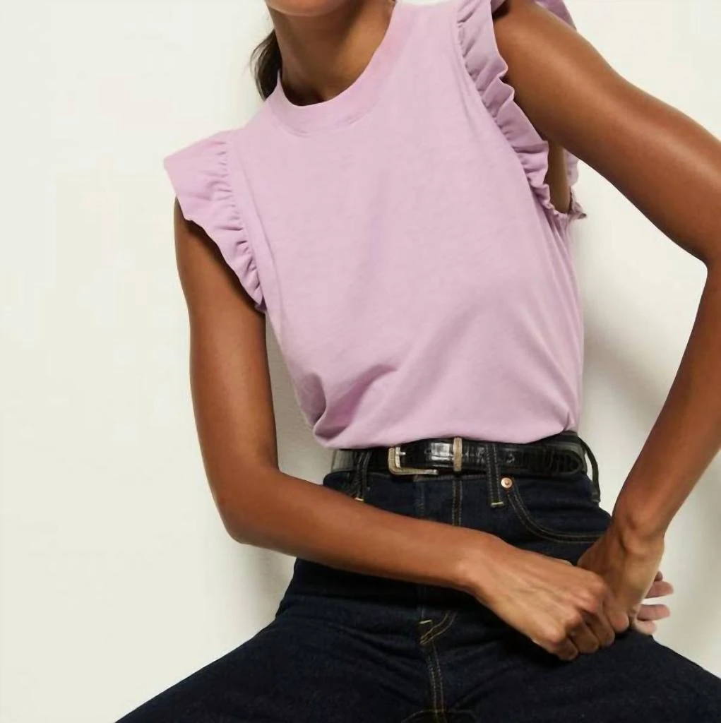 Nation LTD Paulette Tank Top In Lavender 1