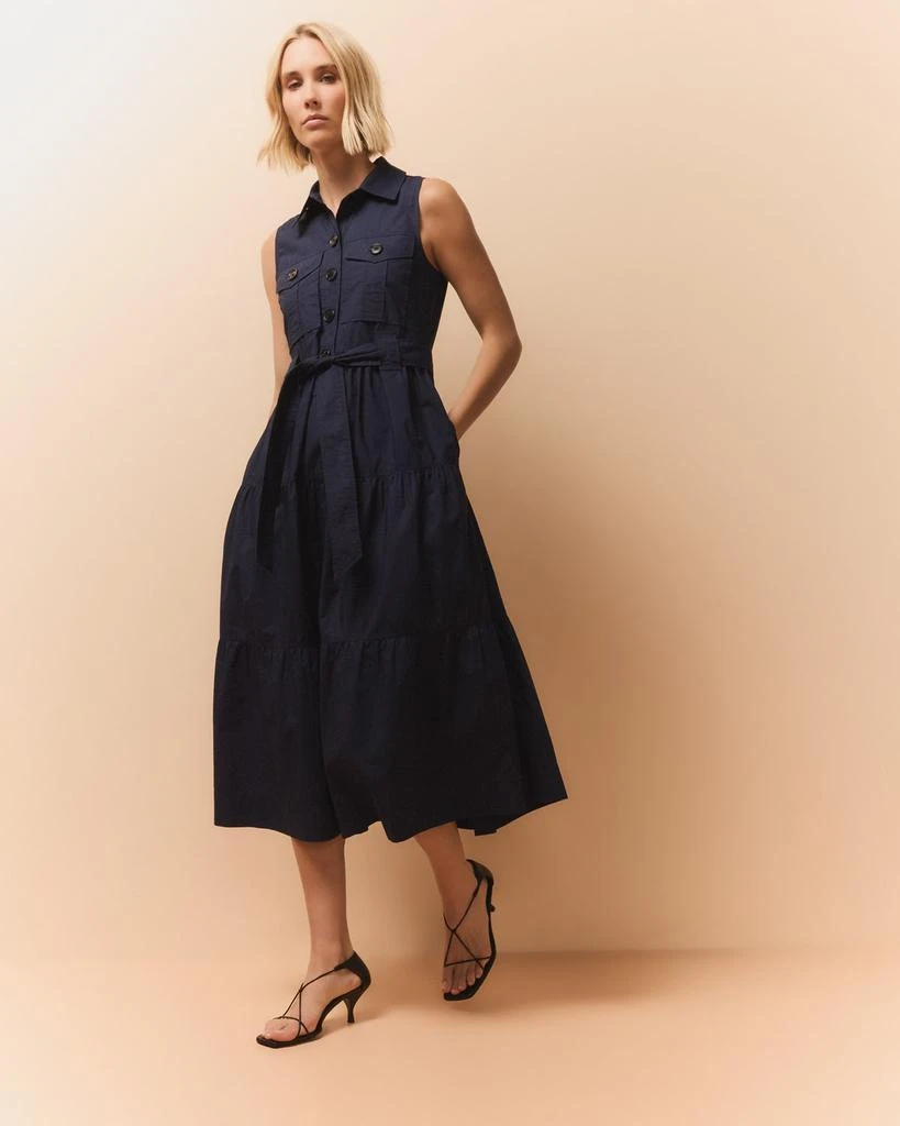 Derek Lam Florence Sleeveless Shirtdress 2