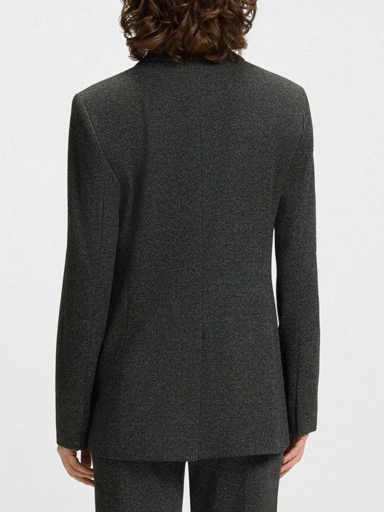 Hugo Boss Regular-Fit Blazer with Concealed Closure 3